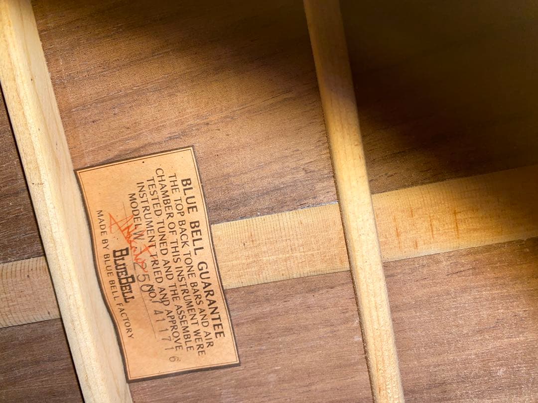 アコースティックギター　bluebell