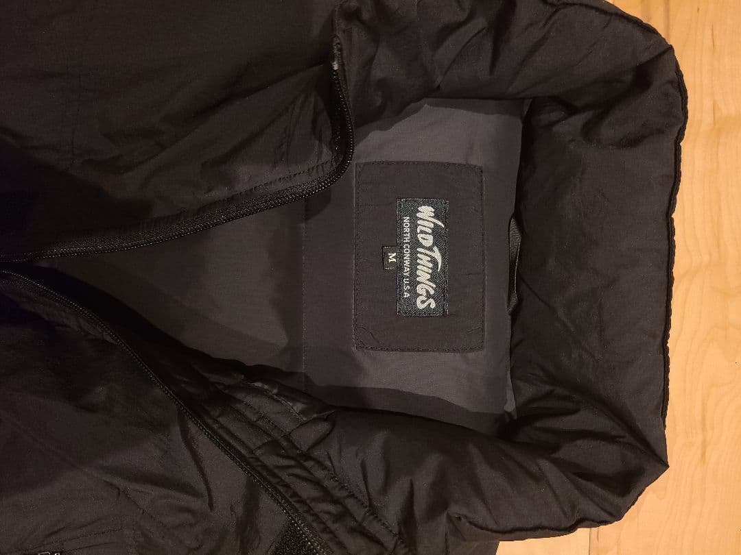 WILD THINGS モンスター ダウンベスト ブラック Mサイズ