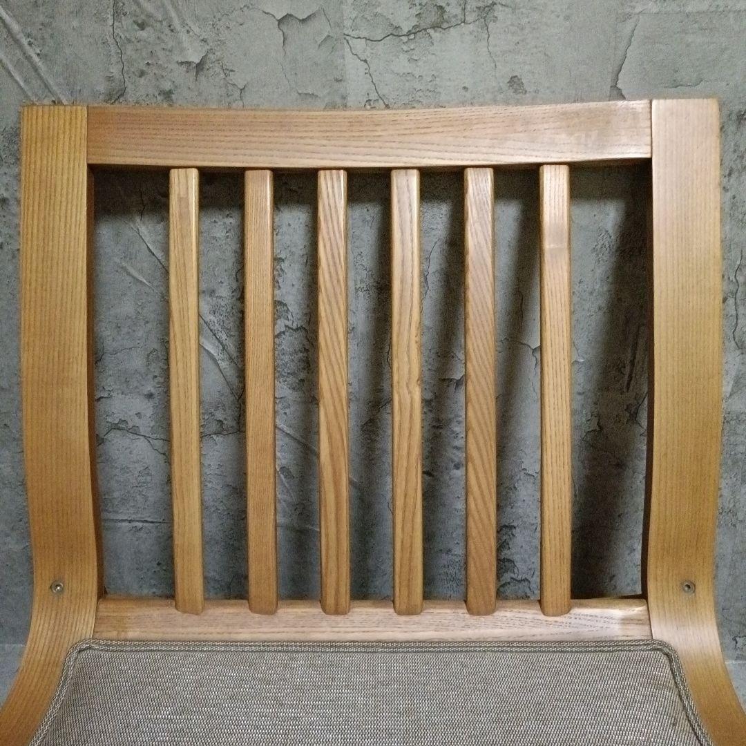 カリモク 木組 ベントウッドソファ プライウッド アームレスソファー レトロ　2