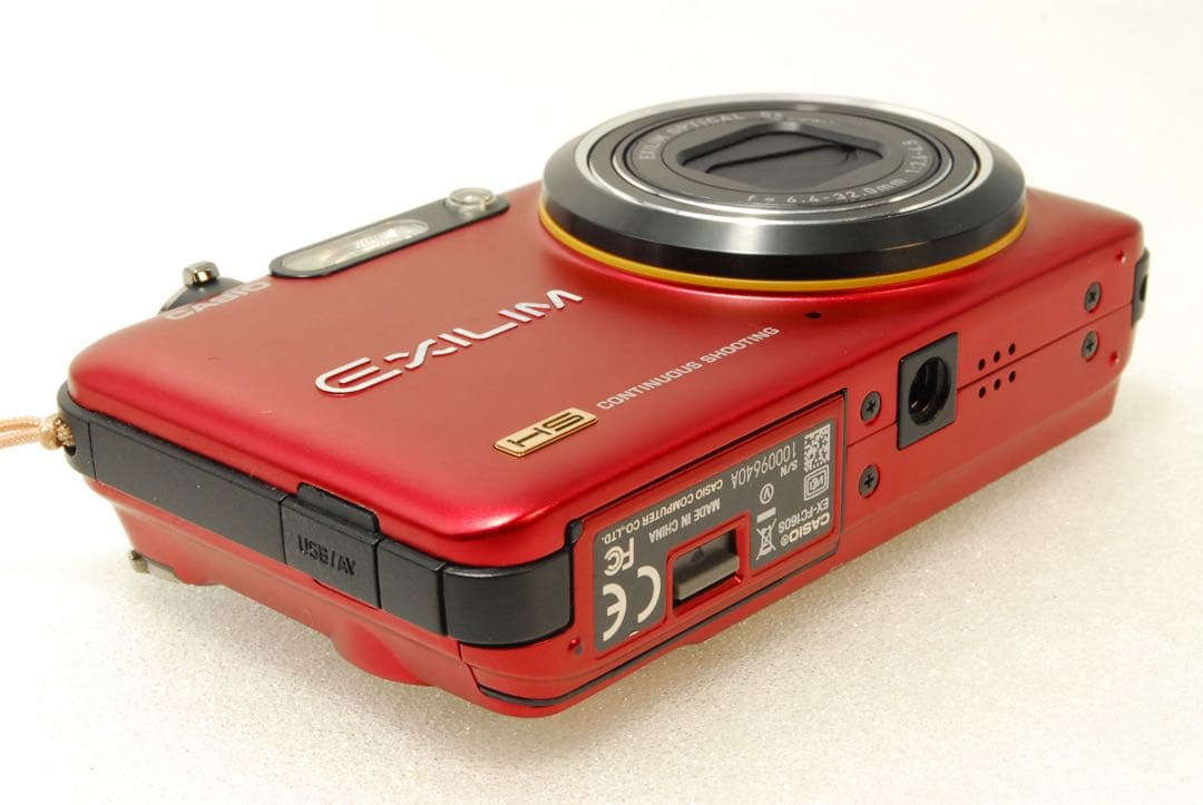 CASIO EXILIM EX-FC160S ❤️スマホ転送 動作確認済 レッド