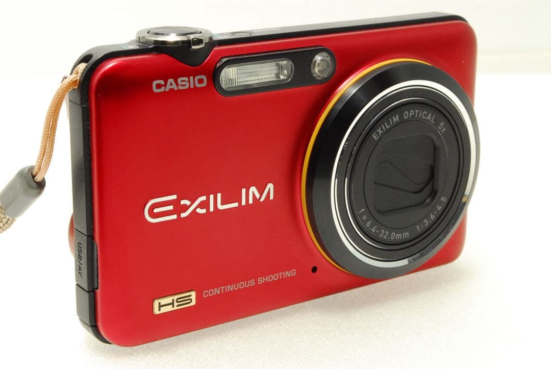 CASIO EXILIM EX-FC160S ❤️スマホ転送 動作確認済 レッド