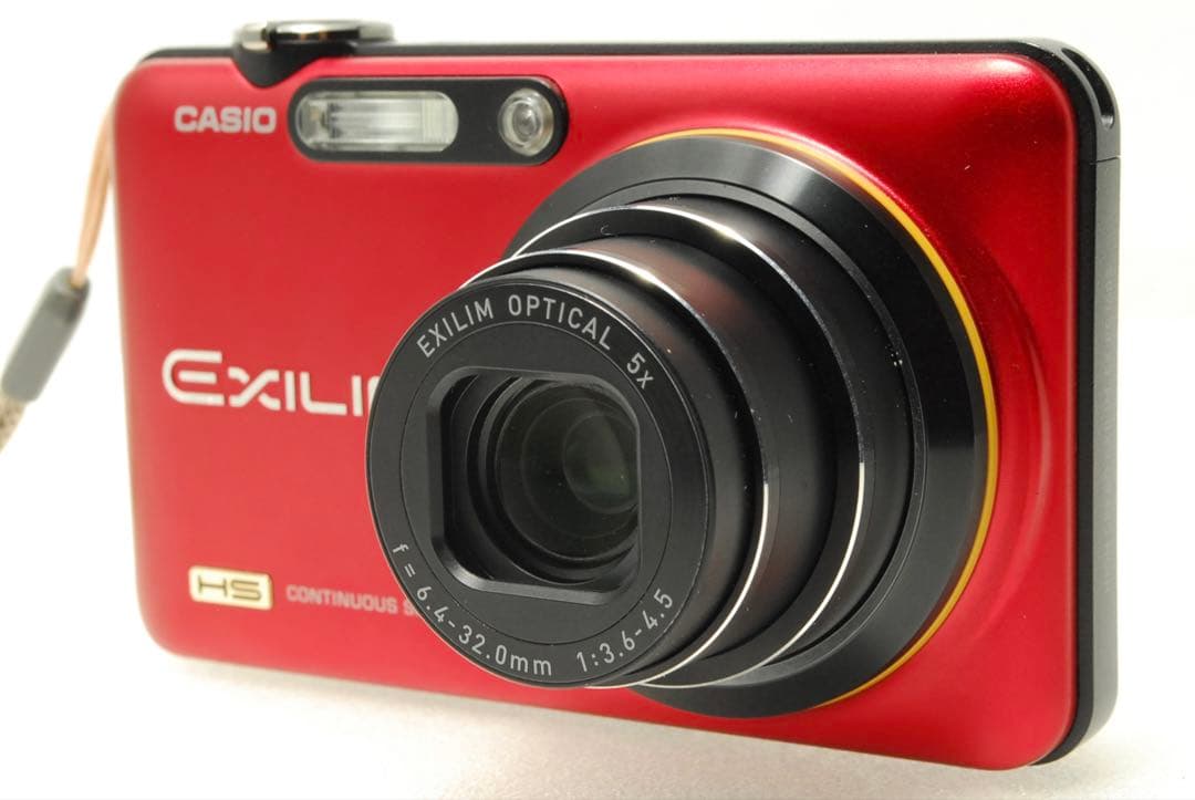 CASIO EXILIM EX-FC160S ❤️スマホ転送 動作確認済 レッド