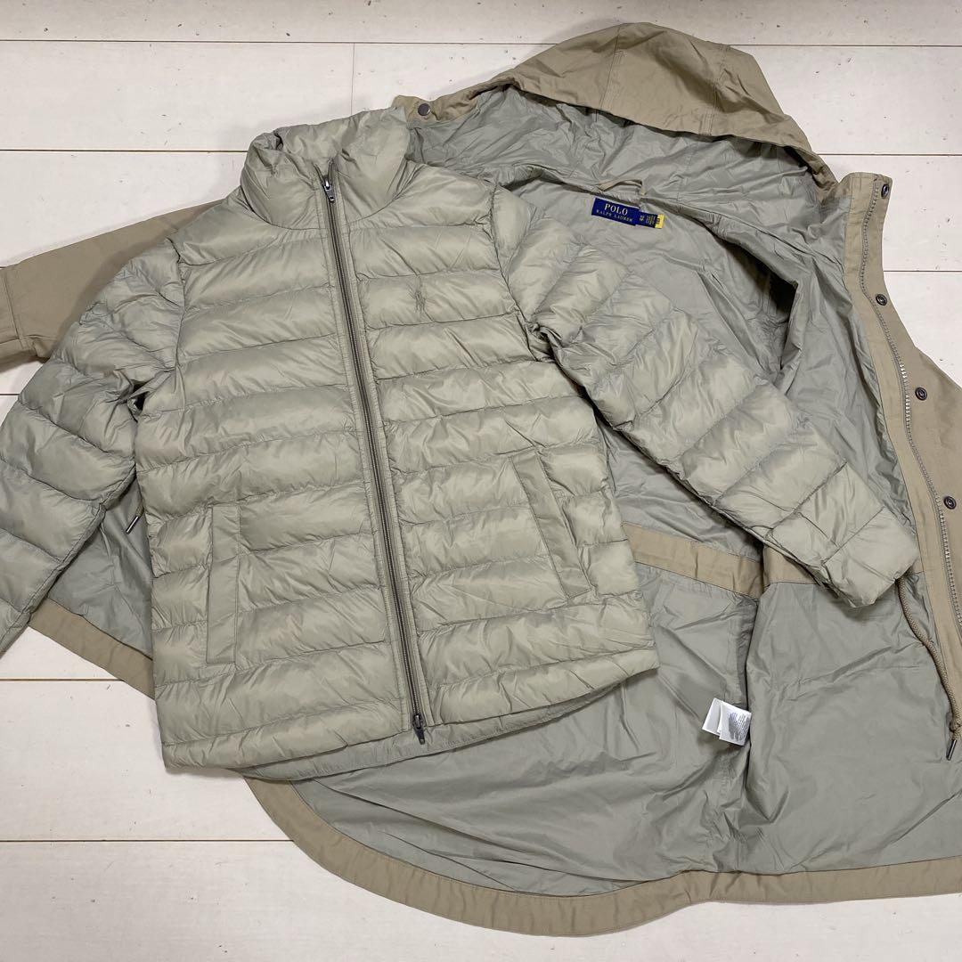 ちぇる　美品　ポロラルフローレン　レディース　中綿ライナー付きモッズコート