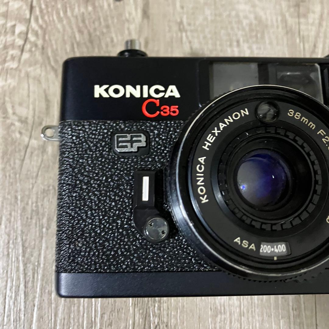 3F 希少・美品級Konica C35 EF ピッカリコニカ 昭和レトロ