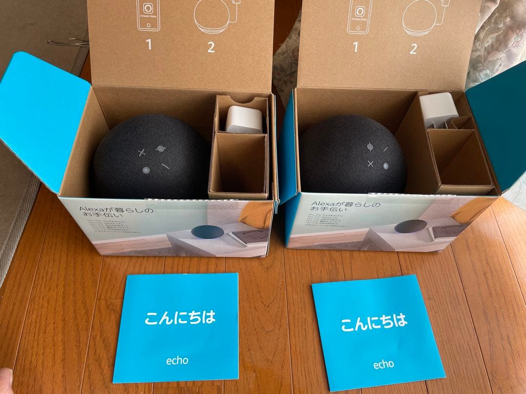 B*a様 Amazon Echo 第四世代　チャコール2台セット