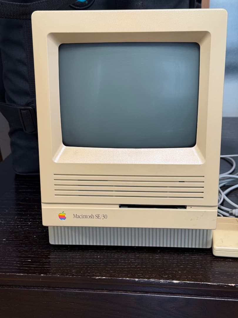 【ジャンク】Apple Macintosh SE/30 キャリングケース付き