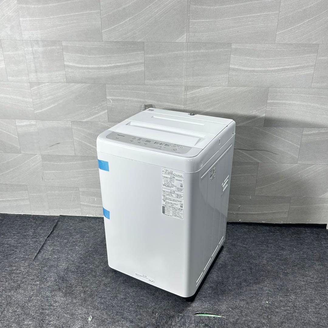 Panasonic 洗濯機 5kg 2020年製 高年式 家電 単身 d4984
