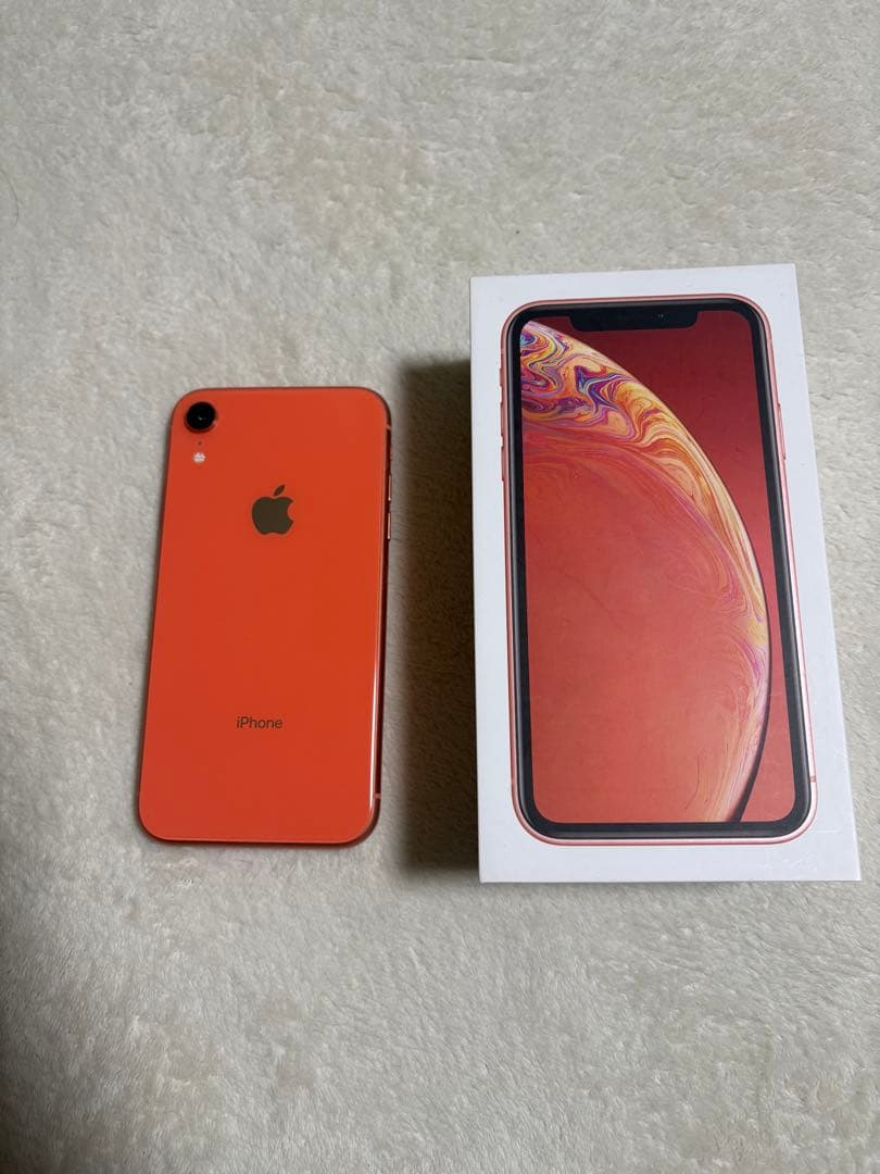 Apple iPhone XR オレンジ 本体