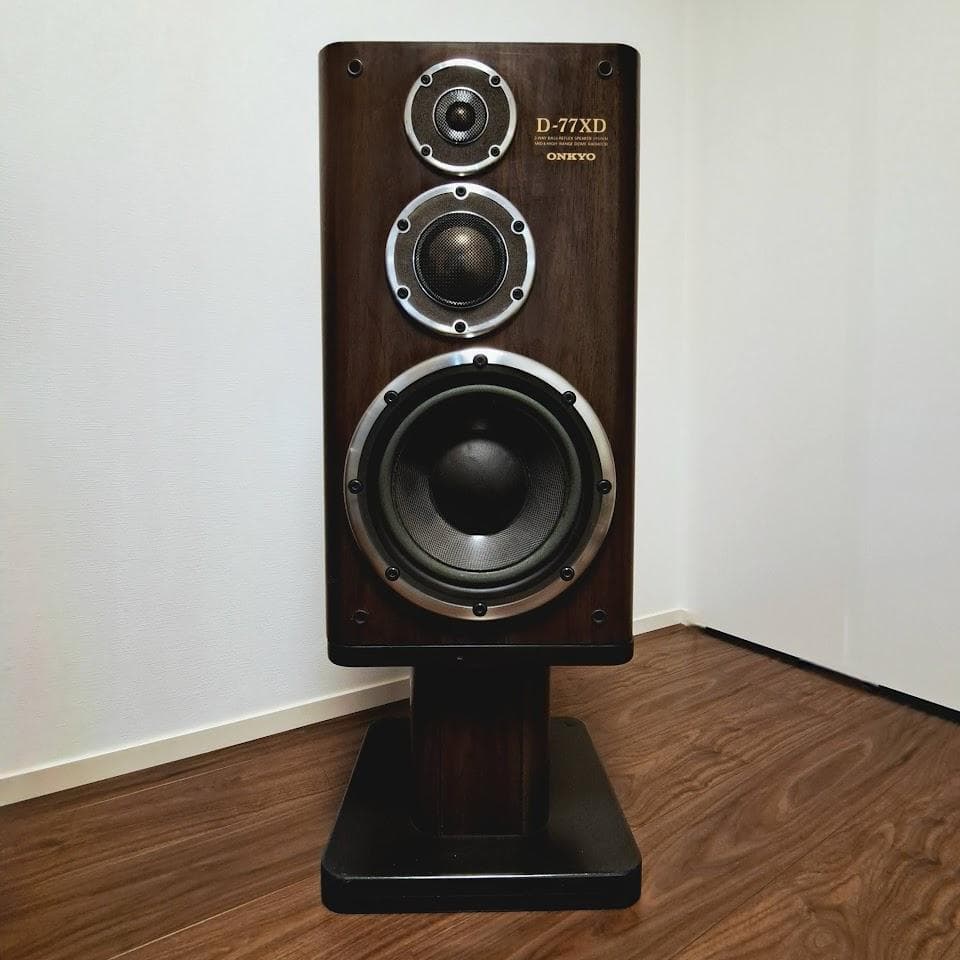 ONKYO名機3WAY スピーカー+スタンド｜ONKYOの本気 　エッジ交換済み