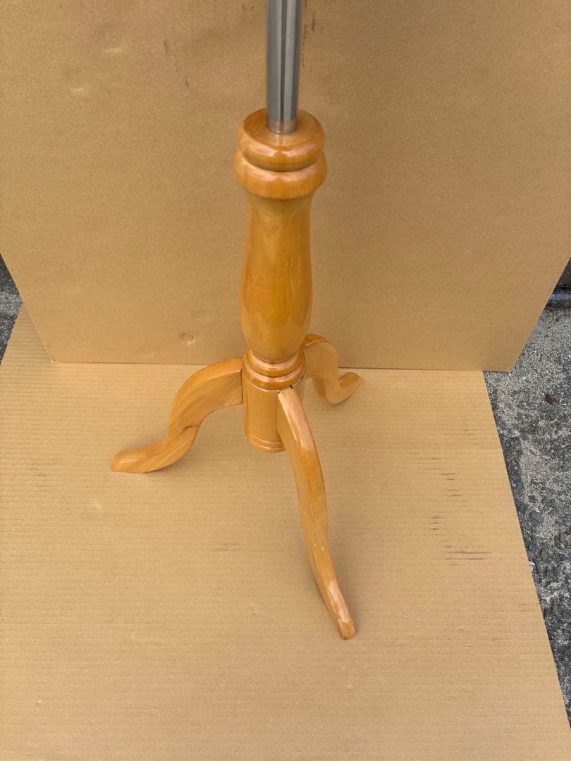 ボディーライン入り　トルソー　マネキン　洋装ソーイング木製スタンド女性用