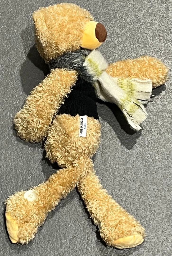 新品 13DE MARZO ジャケット チェック柄　テディベア付き フード付き