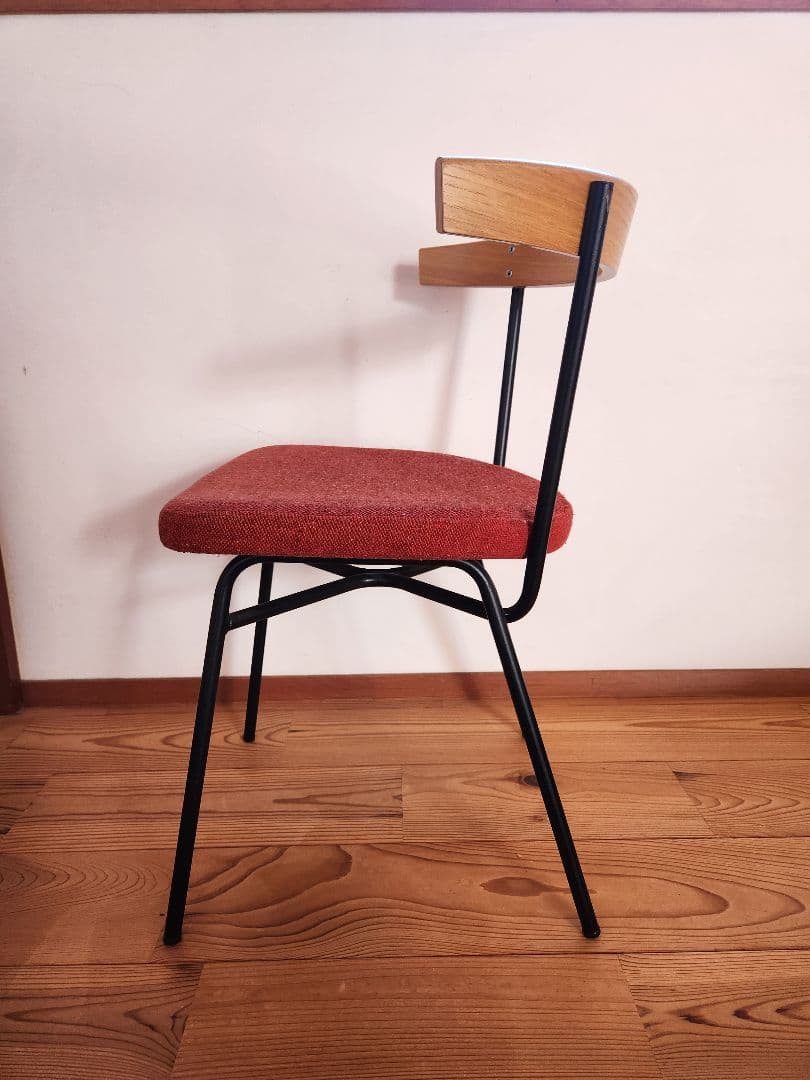 IDEE 赤ツイード ダイニングチェア FERRET CHAIR フェレ チェア