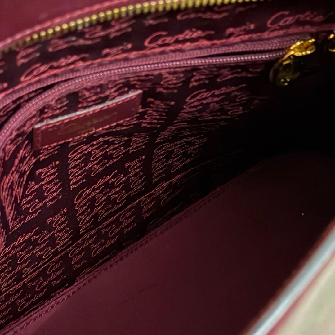 Cartier カルティエ ショルダーバッグ マストライン ゴールド金具 バッグ