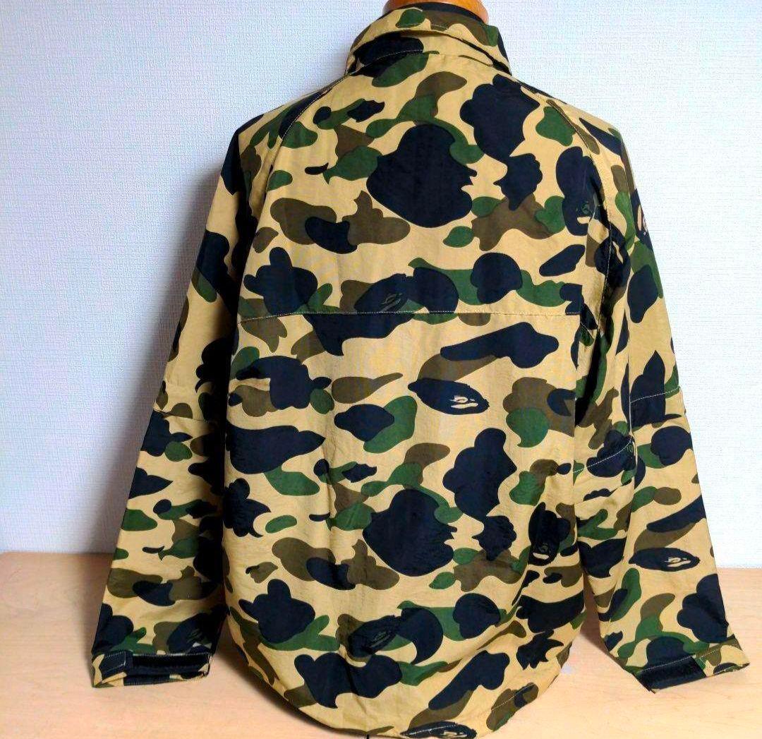 cg5 A BATHING APE ナイロンジャケット 迷彩柄 メンズ4L相当