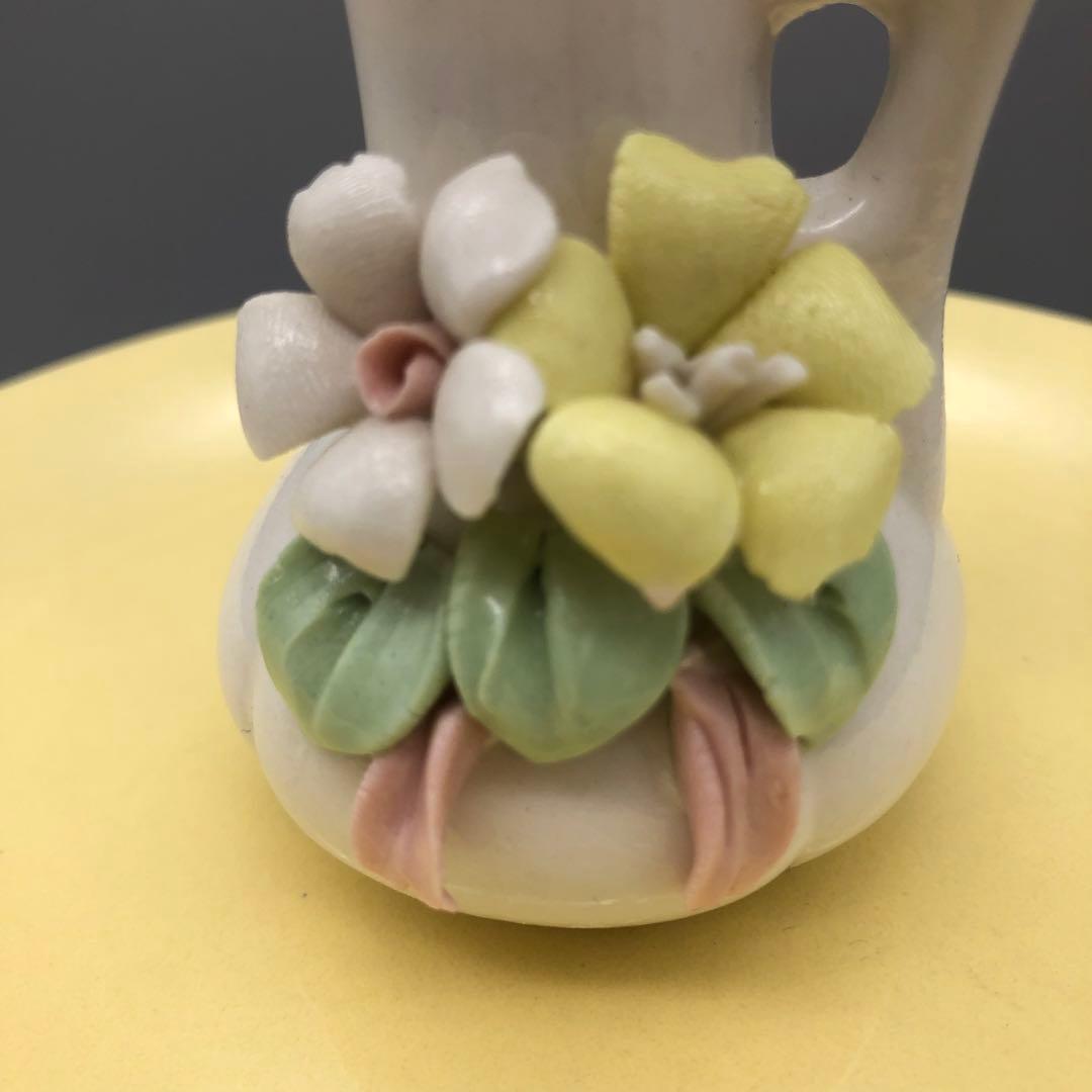 オランダHEMAアンティーク三段ティーカッププレート飾りスタンドビンテージ陶器