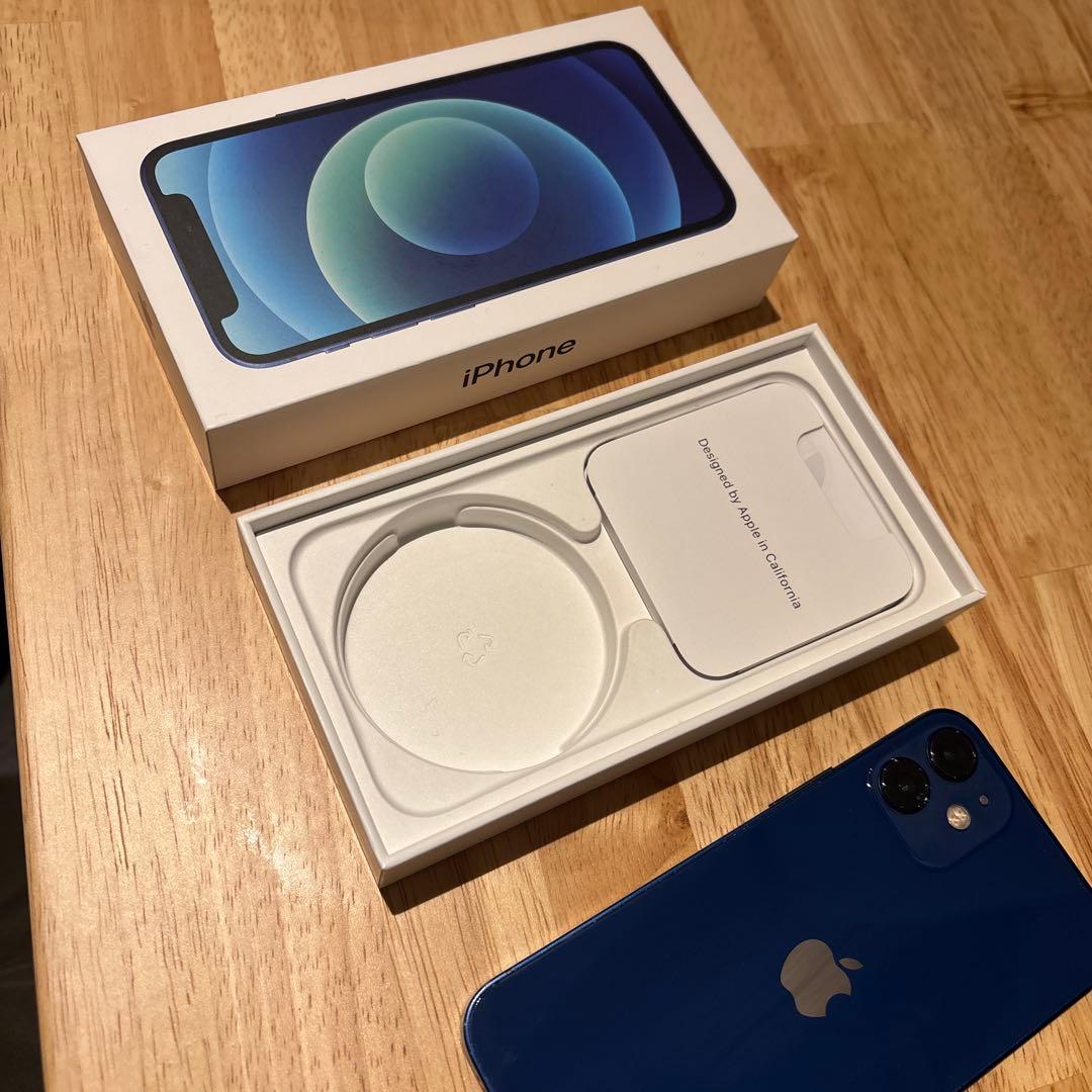 Apple iPhone 12 本体 青