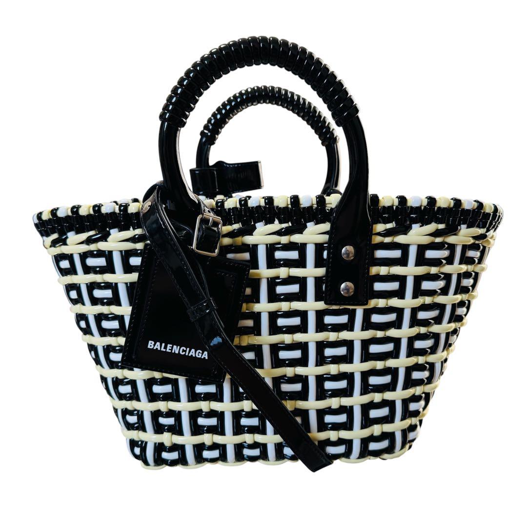 【極美品】 バレンシアガ ビストロ バスケット かごバッグ ショルダーバッグ