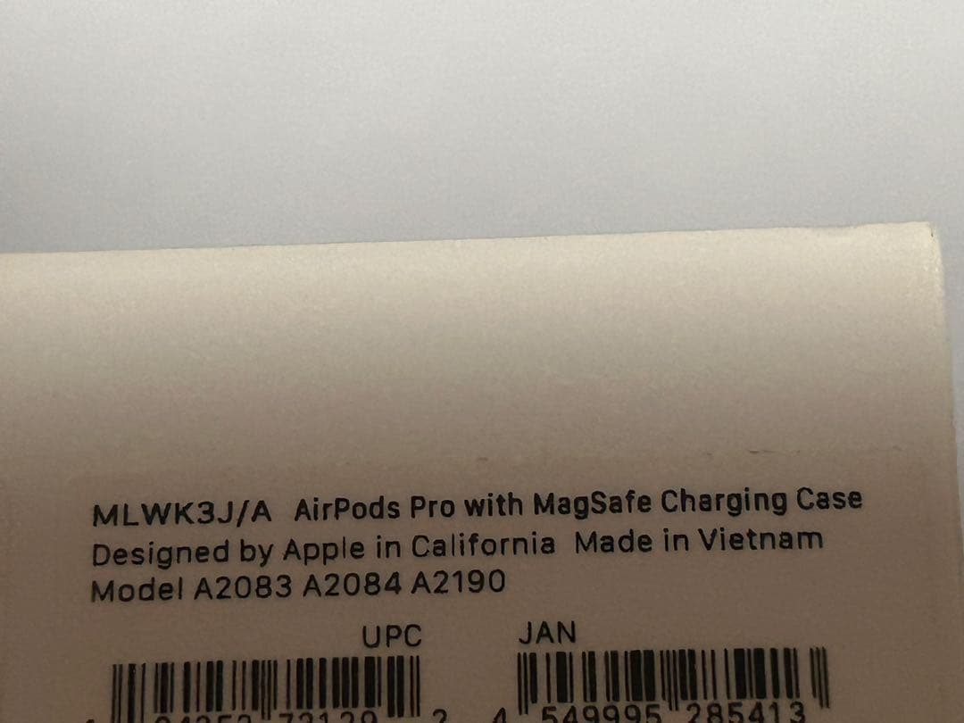 AirPods Pro 第1世代 MLWK3J/A 正規品