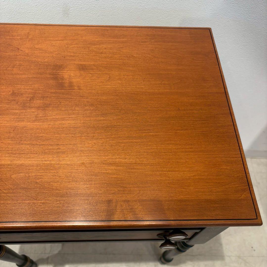 ヒッチコック　ブラックハーベスト　メープル　2段引き出し　コンソールテーブル