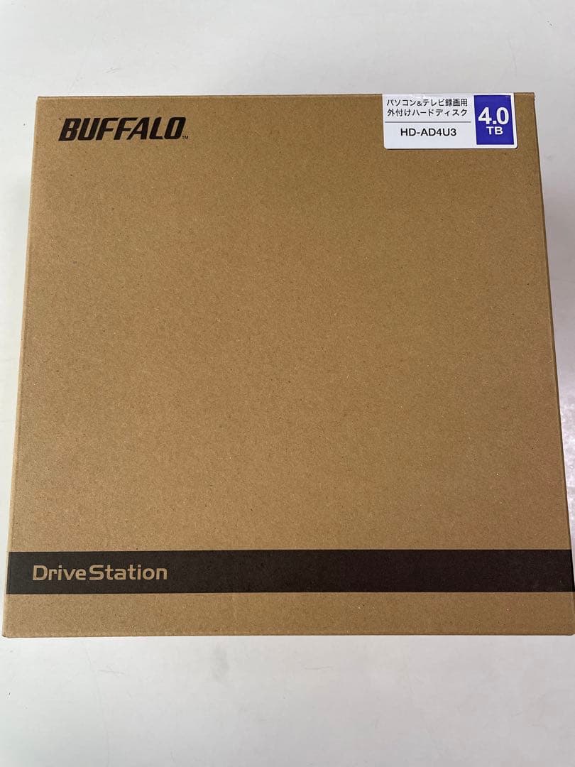 BUFFALO HD-ADU3 4TB 外付けハードディスク