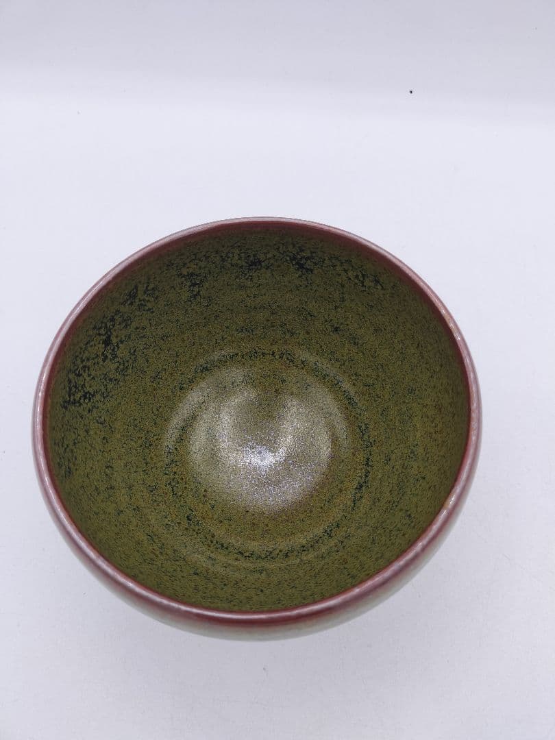 c513 天目茶碗 藤原恭介 木箱 茶道具 古物　藤原啓