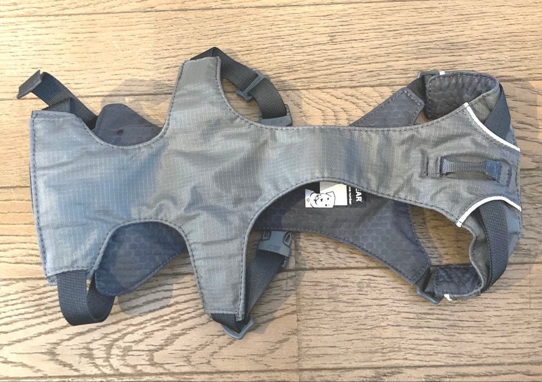 【未使用】ruffwear ハーネス グレー　胸囲56〜69cm