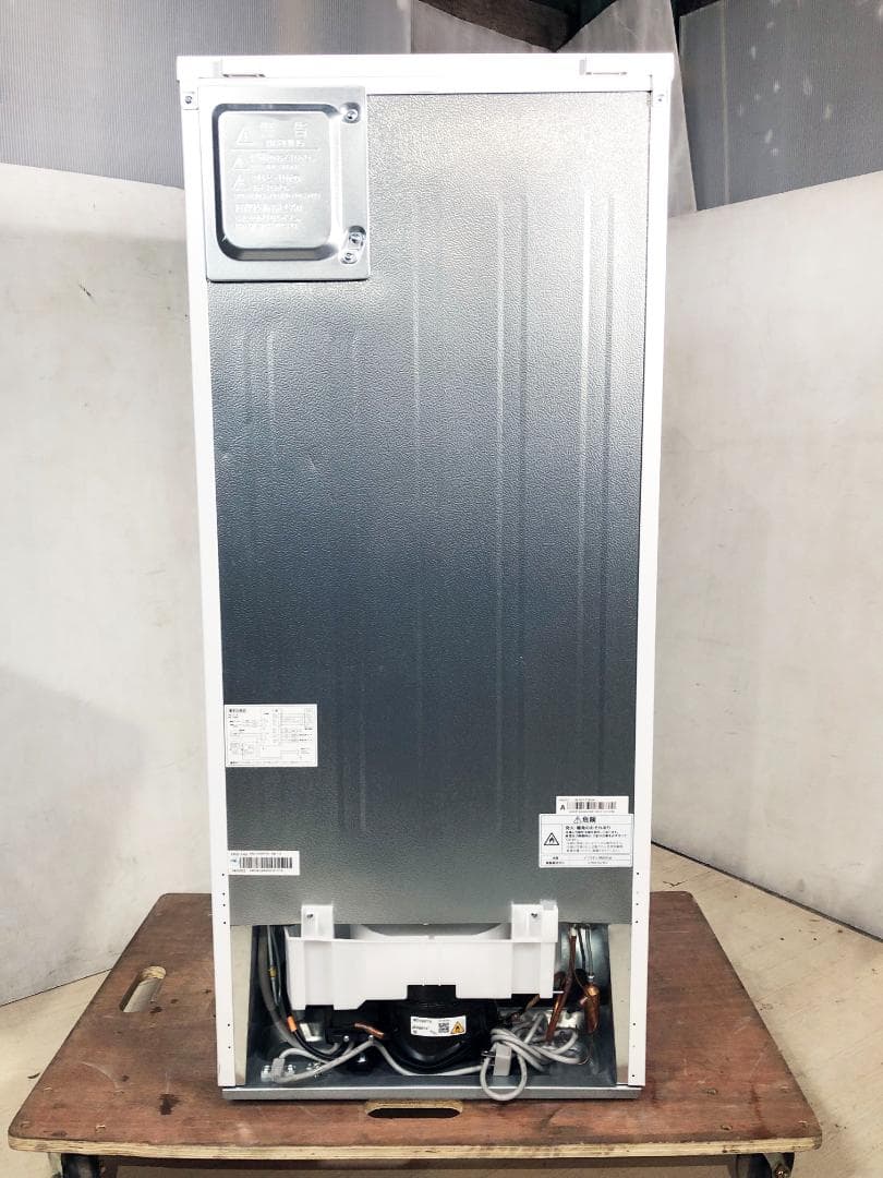ト美品 中古★Haier 121L 冷蔵庫【JR-NF121B-W】EOG4