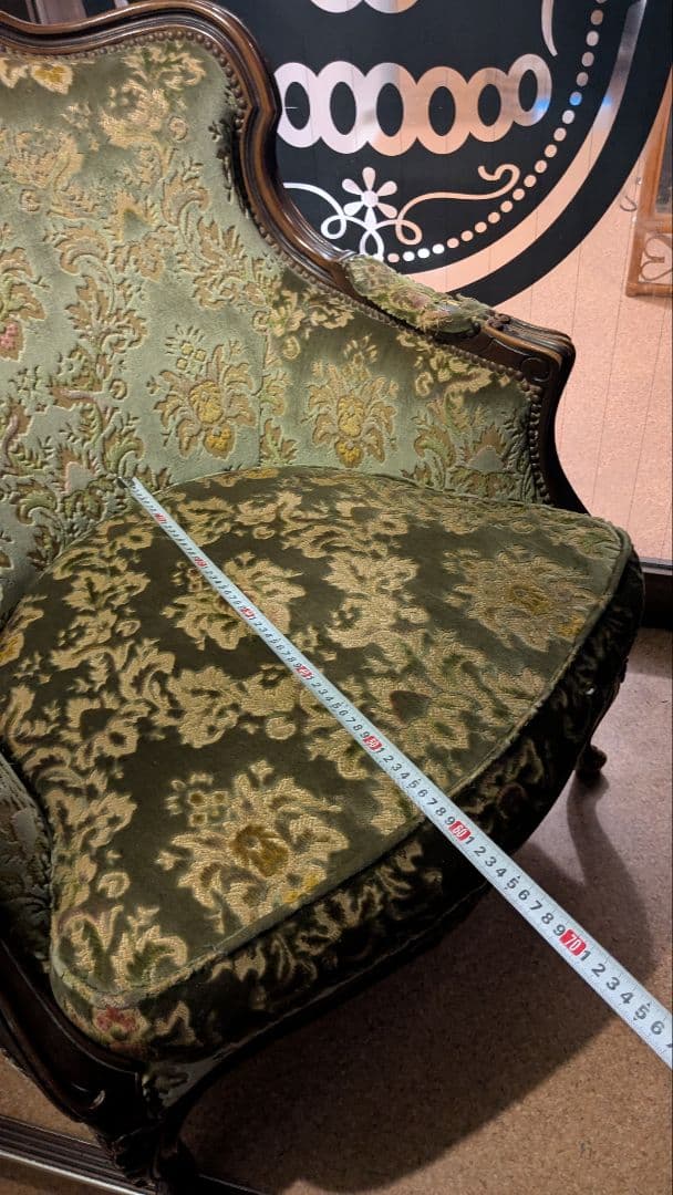 直接引取り　カリモクdomani クラシックスタイル アームチェア　ドマーニルイ