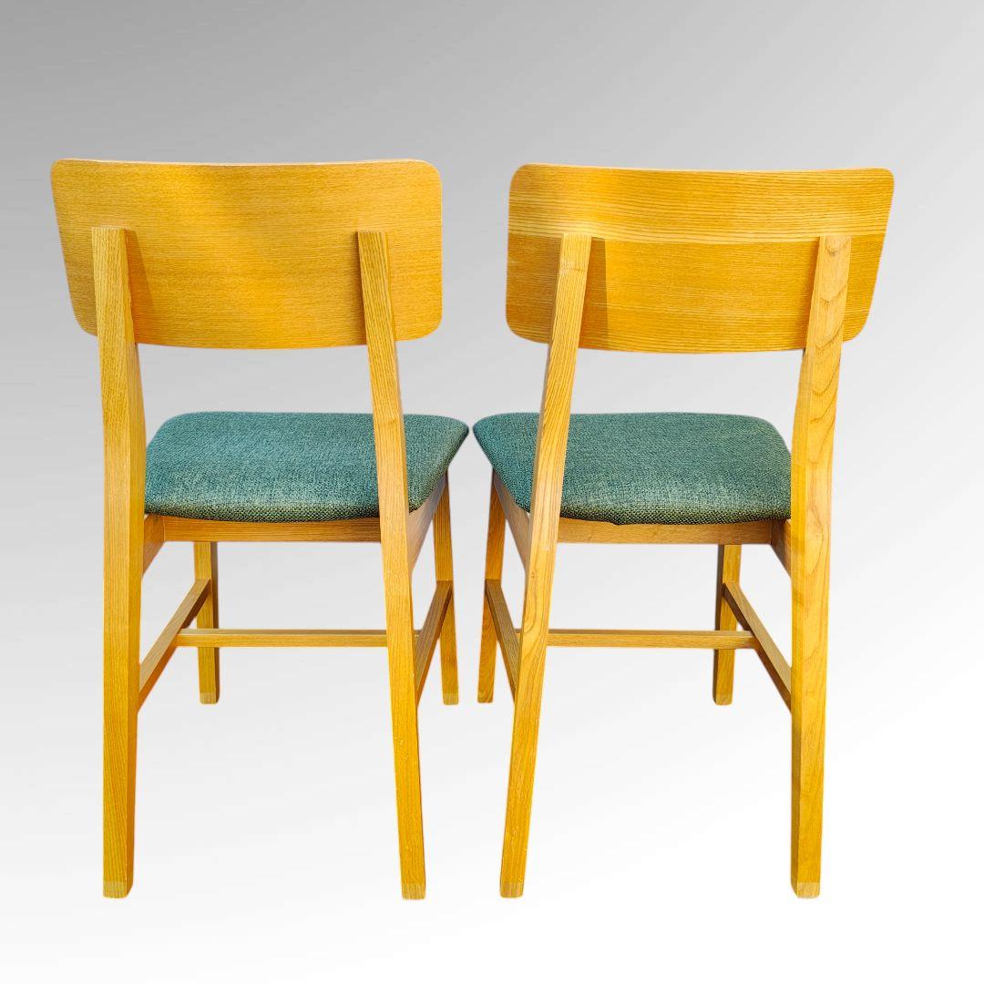 フランフラン Francfranc 北欧風 天然木 コムンチェア 2脚セット