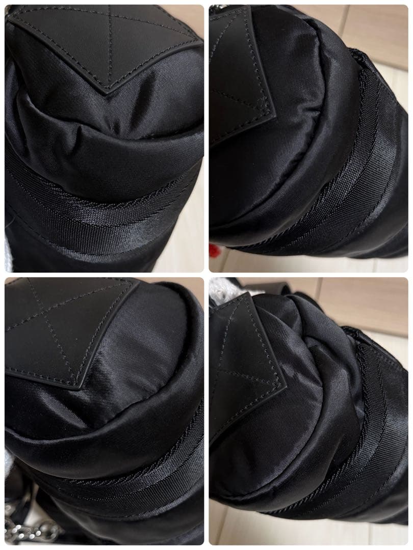 【美品】DIESEL ディーゼル 3way ミニドラムバッグ ナイロン ブラック