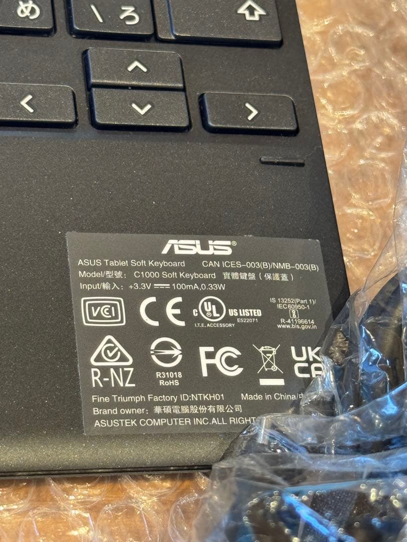 (ジャンク)ASUS Chromebook Detachable CZ1 4GB