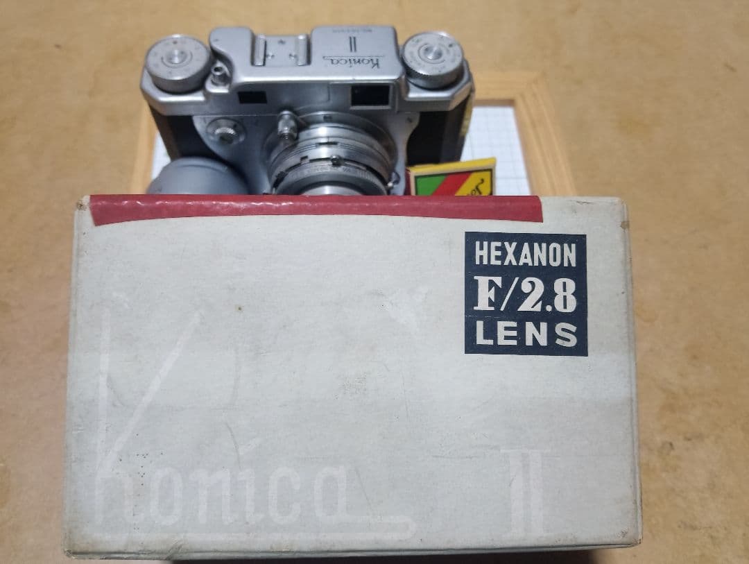 Konica II フィルムカメラ 24X36 付属品付