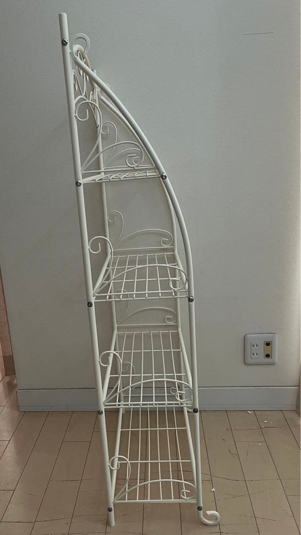 アイアンラック4段　送料込み