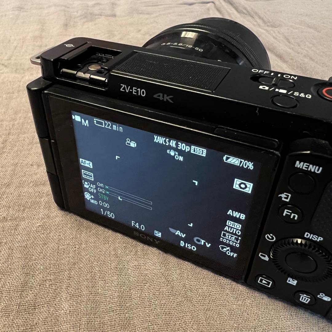 Sony ZV-E10 デジタルカメラ 一眼カメラ ソニー APS-C 黒