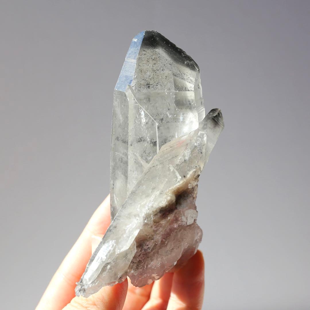 希少！ブラックファントムレムリアンシード 天然石 水晶 鉱物 一点物 クォーツ