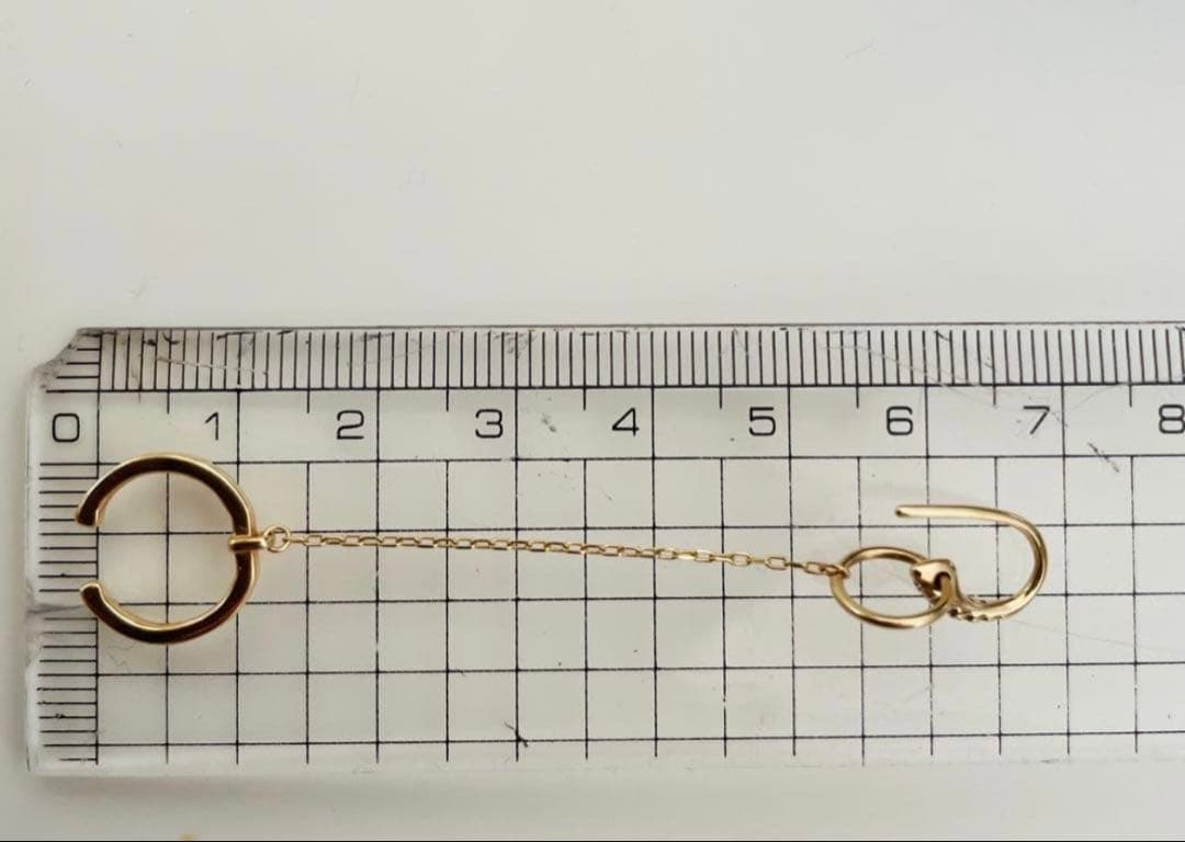 にー　Hirotaka MUGHALイヤーカフピアス ダイヤ