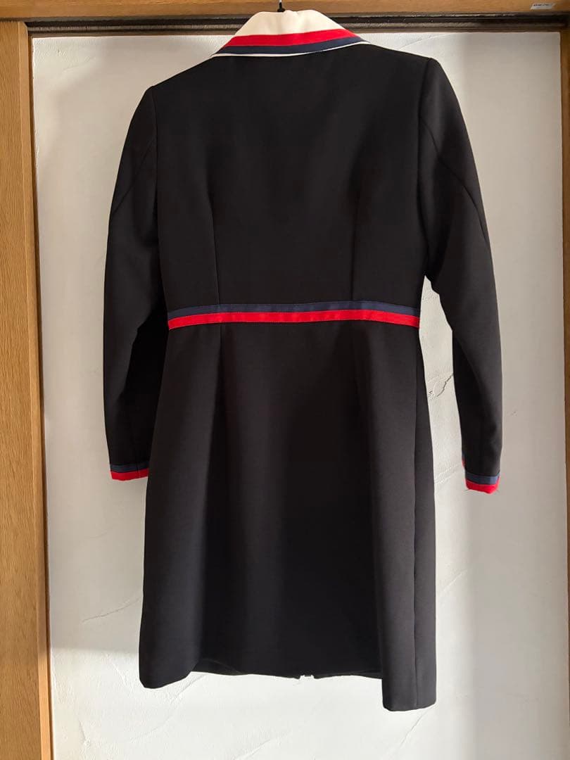 berkinab 様　GUCCI グッチレッド&ネイビーラインワンピースSサイズ
