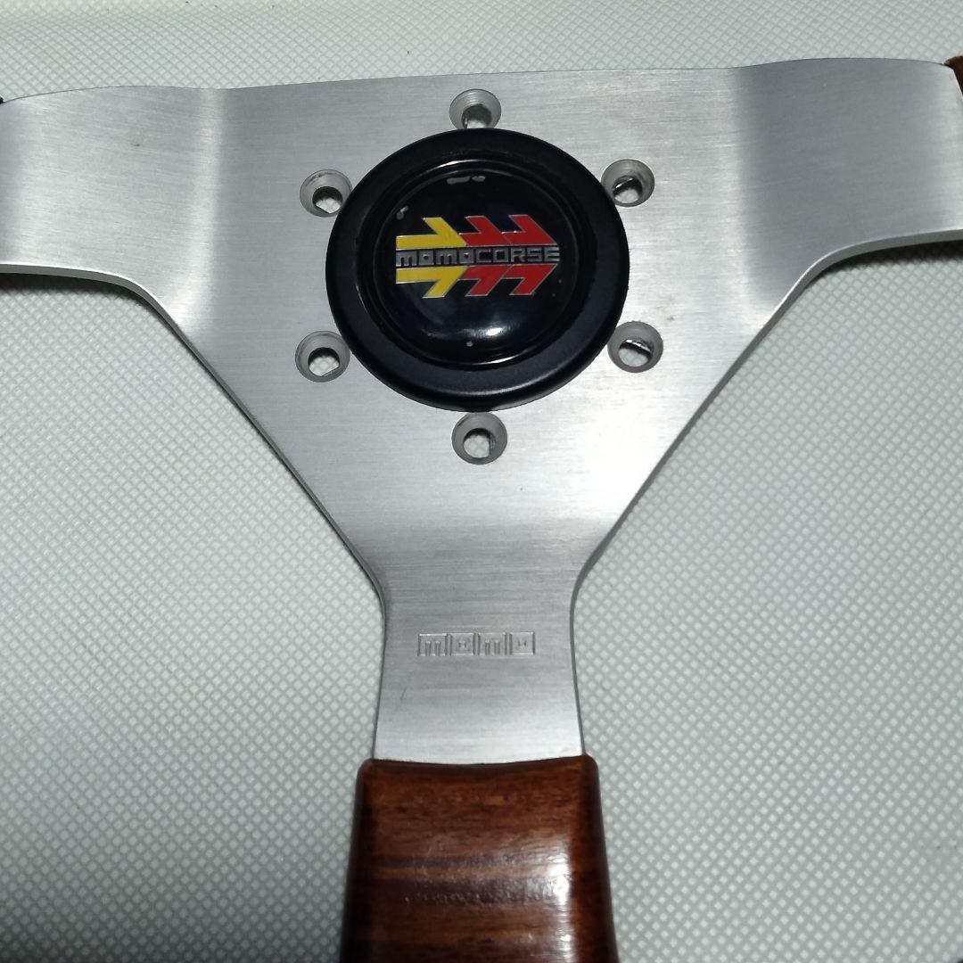 5606 ダイハツ純正 MOMO コペン オプションステアリング ウッド