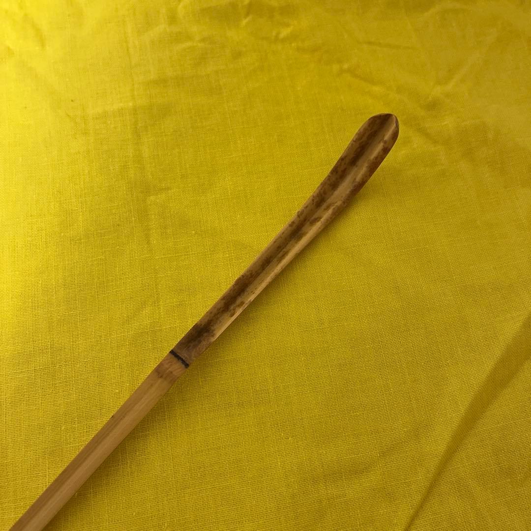 竹製茶杓 手彫り 専用ケース付き