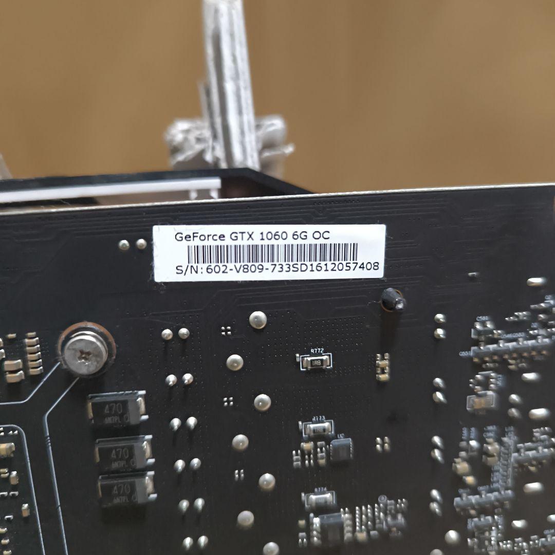 MSI GeForce GTX 1060 6G 3種類BM完走 正常動作品