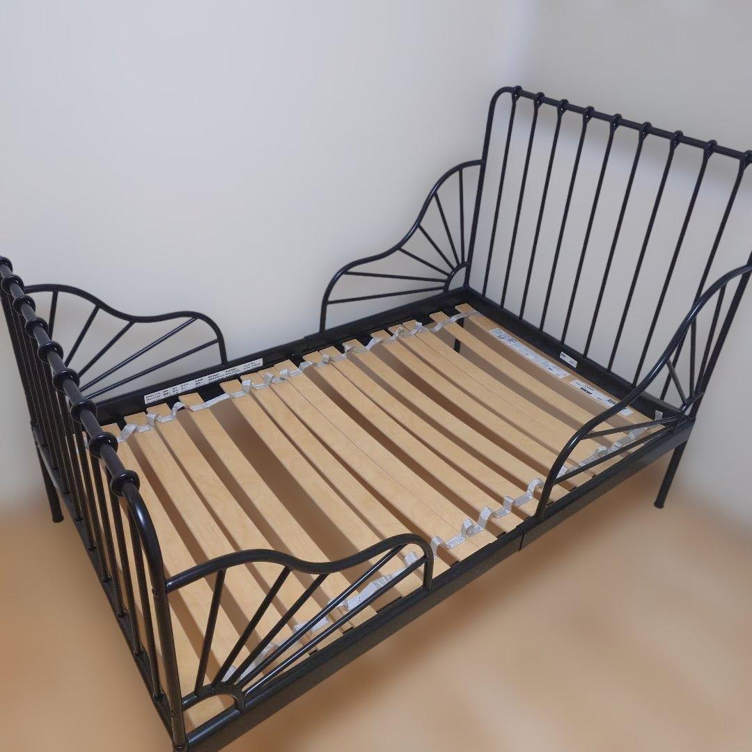 MINNEN ミンネン　伸長式ベッドフレーム　イケア