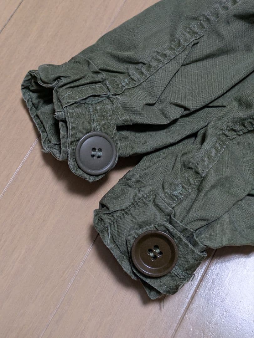 実物 米軍　M-65 モッズコ－ト フィッシュテールパーカー　XS　フード付き