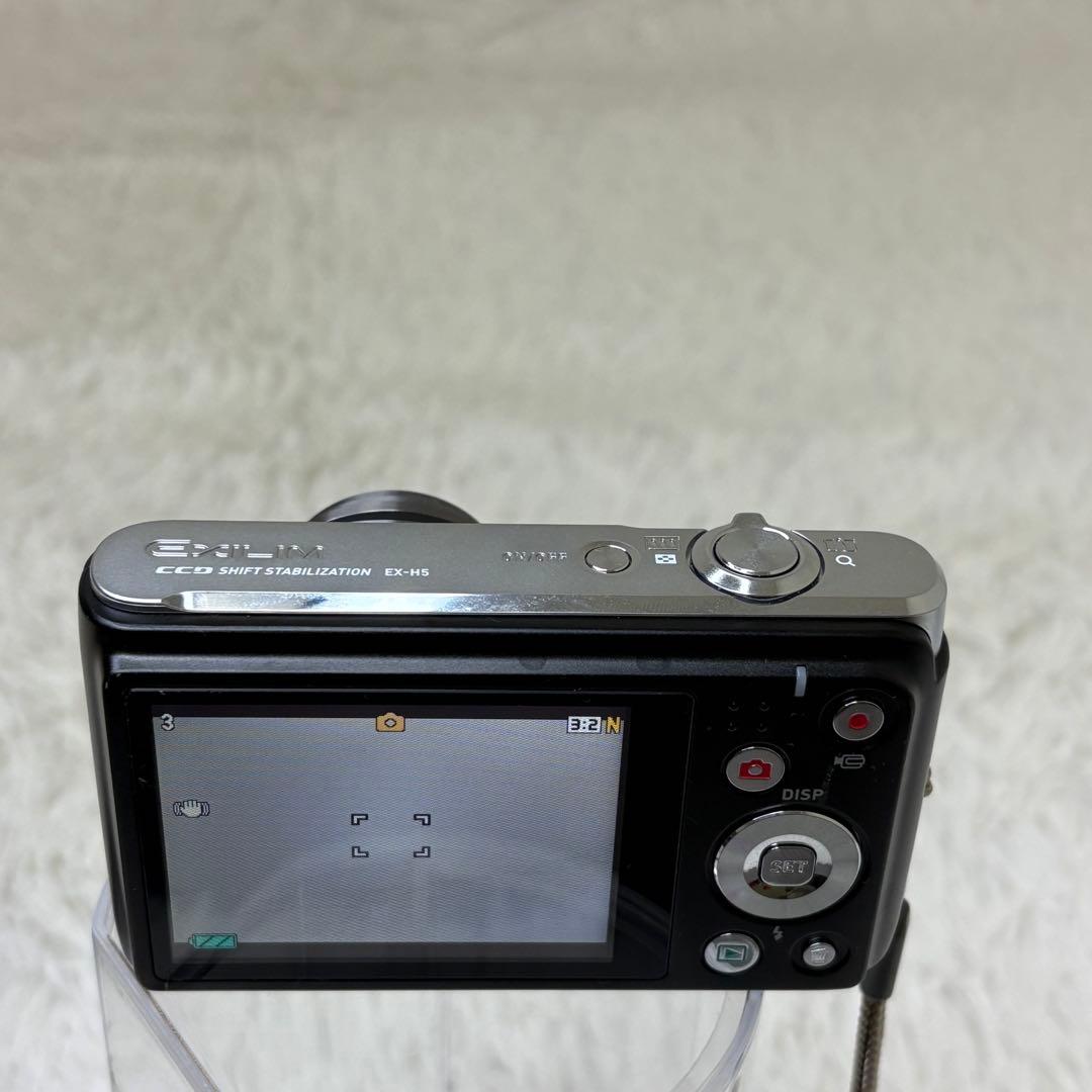 CASIO カメラ　エクシリム　EX-H5 ブラック　黒　コンデジ　動作品
