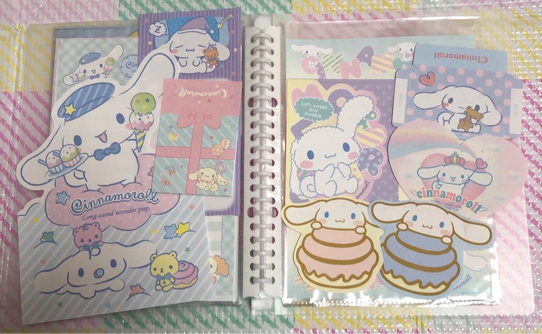 サンリオ　おすそ分けファイル　メモ帳　バラメモ　キティ　キキララ マイメロ