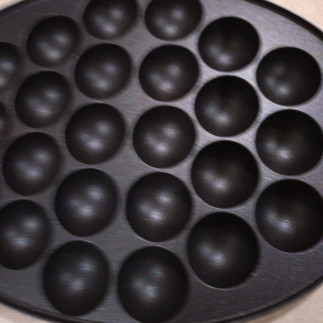 BRUNO オーバルホットプレート ブラック　ホットプレート たこ焼きプレート付