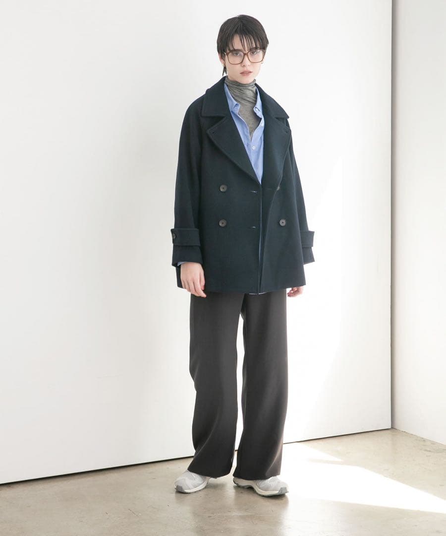★新品★URBAN RESEARCH＊スーパー100メルトンPコート2025AW