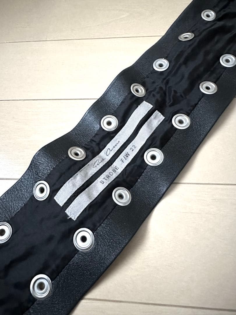 RICK OWENS レザーチョーカー