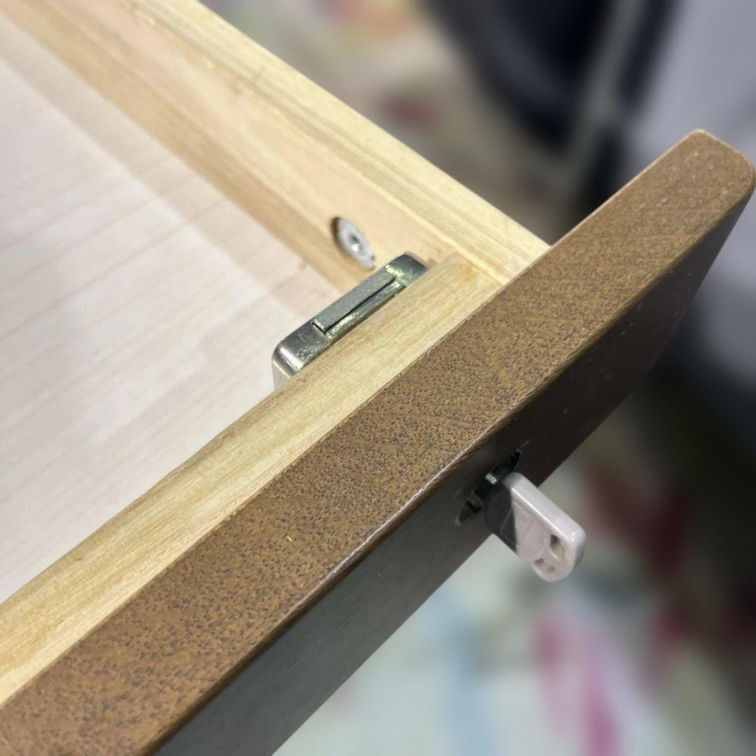 【KEYUCA】学習机◇◆ナラはぎ材◇程度良好◆