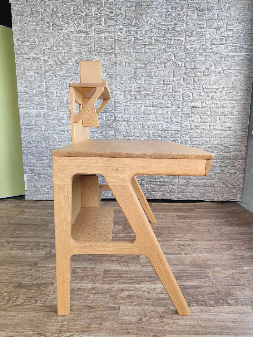 美品 浜本工芸 No.09 デスク ライティングデスク 学習机セット