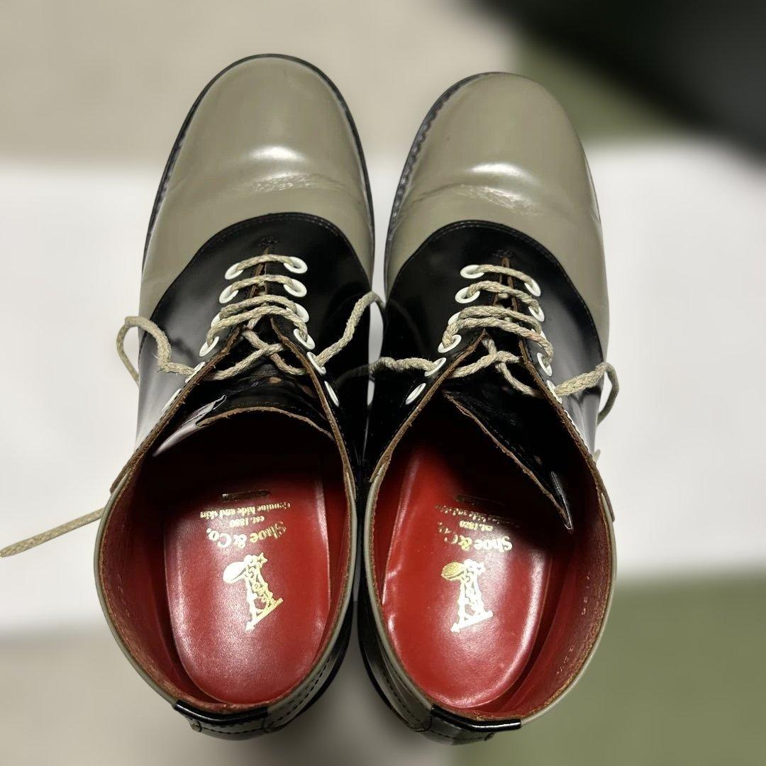リーガルshoe&co☆サドルシューズ☆25.5センチ